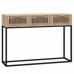 Konzolni stol 105 x 30 x 75 cm od konstruiranog drva i željeza