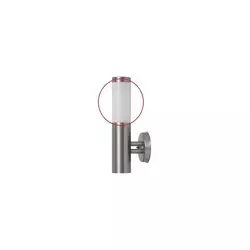 Rabalux - Zamensko staklo INOX TORCH E27 belo