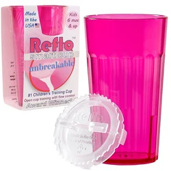 shumee Reflo nelomljiva pametna skodelica roza