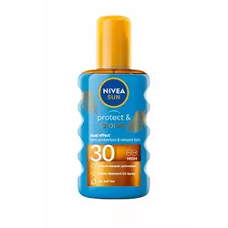 NIVEA SUN protect & bronze sprej ulje SPF 30 200 ml