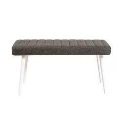 Conceptum Hypnose Trpezarijska klupa Stormi Bench 100x39cm Belo-Antracit