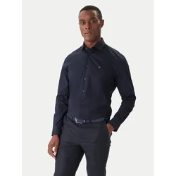 Tommy Hilfiger Srajca MW0MW38347 Mornarsko modra Slim Fit