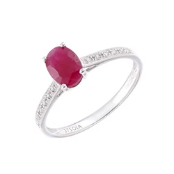 DIAMANT LETERNEL Prstan srebrna