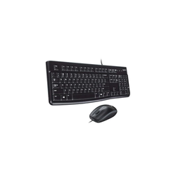 Logitech Set tastatura i miš MK120, USB, Crni