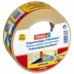 Traka lepljiva obostrana 50mm/25m Universal Tesa 56172-13