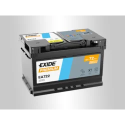 Exide Akumulator Premium, 12V, 72Ah