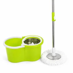 Rotirajući mop sa kofom i mikrofiber navlakom – Set za čišćenje podova