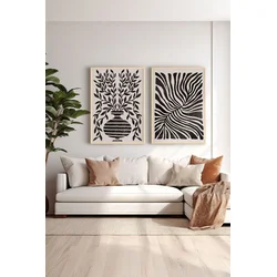 Uokvirena slika Wallity Ersy2Limodel26, 33x48 cm, 2 dijela