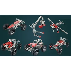 Alltoys Kovinski konstrukcijski komplet – terensko vozilo, 288 delov
