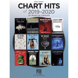 CHART HITS OF 2019-2020 EASY GUITAR