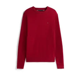 TOMMY HILFIGER Pulover rdeča