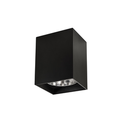 Spot svetiljka JUPITER 1xE27/20W/230V 13,7x13,7 cm crna