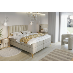 Boxspring postelja Lexi - 180x200 cm