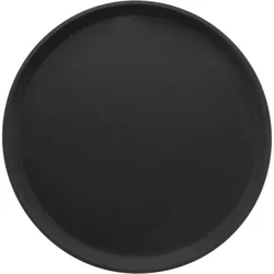 Cambro pladenj 35,6 cm, okrogel, črn