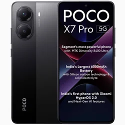XIAOMI pametni telefon Poco X7 Pro 8GB/256GB, Black