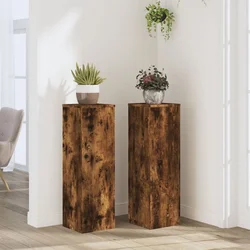 Stalci za biljke 2 kom 25x25x80 cm konstruirano drvo