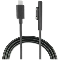 4smarts 4SMARTS POVEZNI KABEL USB-C 5A 1M ZA MICROSOFT SURFACE ČRNEGA OBLIKOVALCA