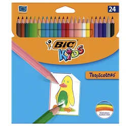BIC Kids Drvene bojice Tropicolors 24/1