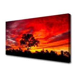 tulup.si Slika na platnu Forest landscape nature 125x50 cm