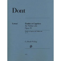 DONT:ETUDES ET CAPRICES OP.35 VIOLIN SOLO