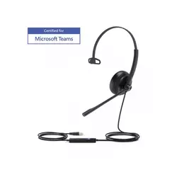 YEALINK Headset Wired USB UH34 Mono Teams