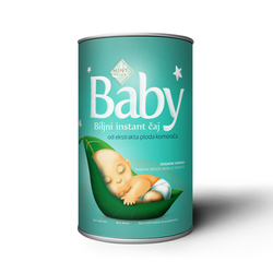 Mintmedic baby instant biljni čaj doza 150g
