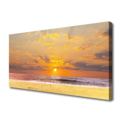 tulup.si Slika na platnu Sea beach sun landscape 120x60 cm