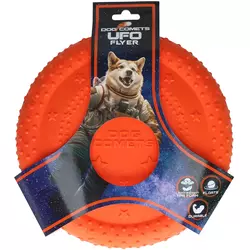 Dog Comets UFO Flyer - Orange