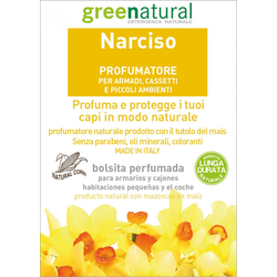 GREENATURAL dišeče vrečke za garderobno omaro - Narcise