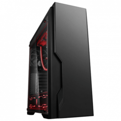 DEEP COOL kućište DUKASE LIQUID - DP-ATX-DUKBK-LIQUID2 Midi Tower, Micro-ATX, Mini-ITX, ATX, Bez napajanja, Crna