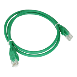 Patch kabel U/UTP kategorije 6 PVC 2,0 m zelen ALANTEC