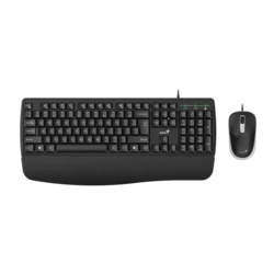 Tastatura + miš Genius KM-123 USB US crna