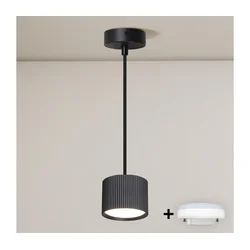 Brilagi - LED Luster na sajli STRIPY 1xGX53/15W/230V crna