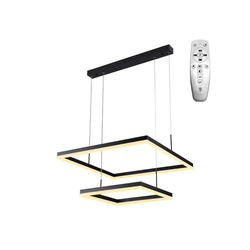 LED luster na sajli, prigušiva, LED/90W/230V 3000-6500K + daljinski upravljač