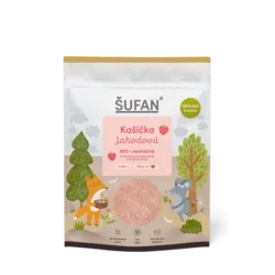 ŠUFAN BIO jahodová kašička nemléčná