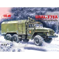 ICM ICM72712 Poveljniško vozilo URAL-375A 1:72