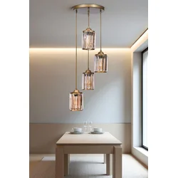 Opviq Luster 2608289, Zlatne boje