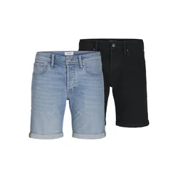 JACK & JONES Kavbojke modra/črna
