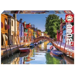 Puzzle Burano Italy Educa 3000 delov in Fix lepilo