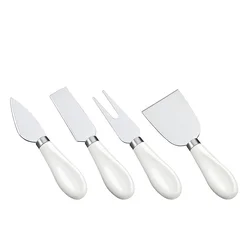 shumee Komplet 4 nožev za sir Cilio Formaggio s porcelanastimi ročaji