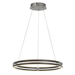 Rabalux Trixo LED luster 60 cm 60 W daljinski upravljač siva 72277