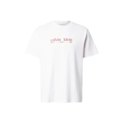 Calvin Klein Jeans Majica NYC črna/bela