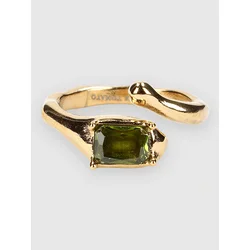 Blue Tomato Gold Irregular Coil Ring Jewellery gold stainless steel