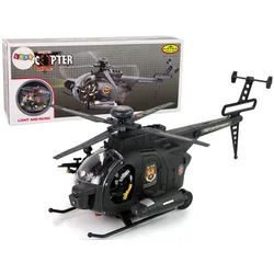 Vojaški helikopter krila luči na baterije