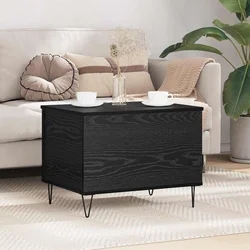 Kava Stol Crni hrast 60 x 44,5 x 45 cm Konstruirano drvo