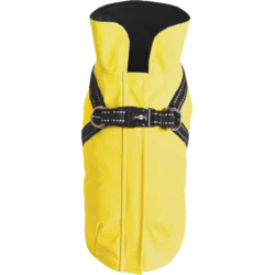 Bobby Pasji dežni plašček Tom, yellow - 56XL