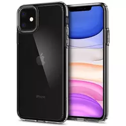 SPIGEN - iPhone 11 Case Ultra Hybrid, Crystal Clear (076CS27185)