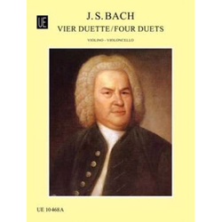 BACH J.S.:FOUR DUETS VIOLIN AND CELLO
