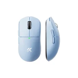 Bežični gaming miš MCHOSE A5 V3 Ultra Blue /PAW3395/8KHz pooling/Omron Mechanical