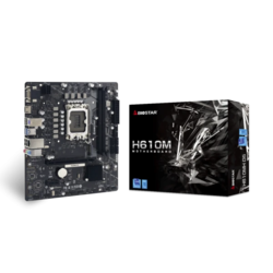 Biostar Matična ploča H610MH D5, H610, LGA1700, VGA, HDMI, M.2